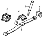 17996300 - Suspension: Spring for Chevrolet: Astro | GMC: Safari Image