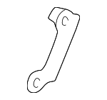 GJ213904XC - Engine: Side Mount Bracket for Mazda: 626, MX-6, Protege, Tribute Image