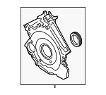 6E103171DD - : 2013-2018 Audi - Rear Main Seal Retainer for Audi: A6 Quattro, A7 Quattro, A8 Quattro Image