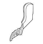 7P0885787D3G4 - Body: Hinge Cover for Volkswagen: Touareg Image