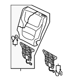 7P6885806FLUFE - : Seat Back Cover for Volkswagen Image