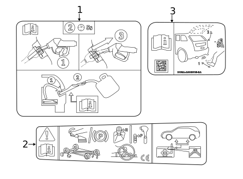 Labels for 2020 Lincoln Corsair #0