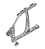 71110S2500 - Body: Aperture Reinforced for Hyundai: Santa Fe Image