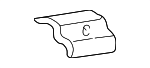 705867633 - Body: Upper Trim Clip for Volkswagen: EuroVan Image