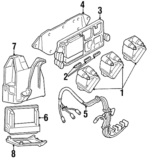 Powertrain Control for 1998 Oldsmobile Cutlass #3