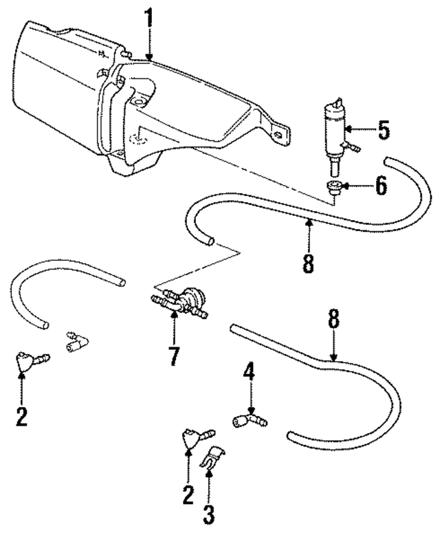 94452837502 - Electrical: Reservoir for Porsche Image