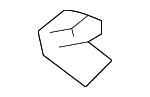 940908326 - Body: Upper Panel Clip for Suzuki Image
