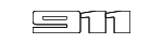 992853670OK1 - Body: Nameplate for Porsche Image
