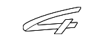 992853681OK1 - Body: Nameplate for Porsche Image