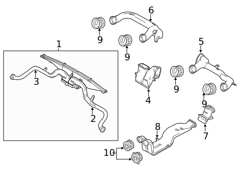 Ducts for 2010 Ford F-150 #0