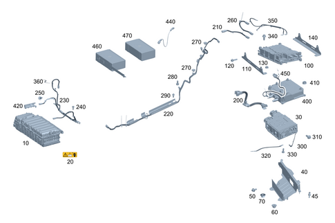 Electric Drive Energy Supply for 2021 Mercedes-Benz AMG GT 63 #0