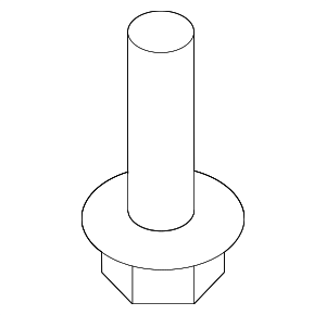 N91068701 - : Front Support Bolt for Audi Image