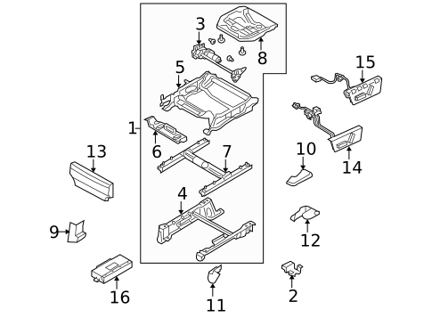 Power Seats for 2006 Land Rover LR3 #0