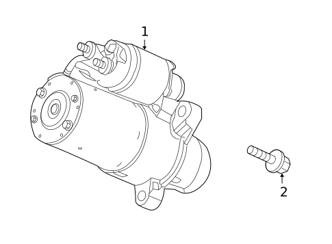 Starter for 2008 Pontiac Torrent #0