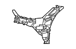 2908856203 - : Bumper Cover Support Rail for Mercedes-Benz Image