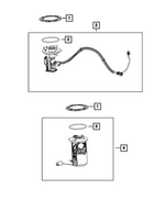 68767634AA - : Fuel Pump/Level Unit Module Kit for Mopar Image
