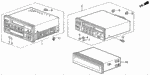 93500050160A - Electrical/Exhaust/Heater/Fuel: SCREW, PAN (5X16) for Acura Image