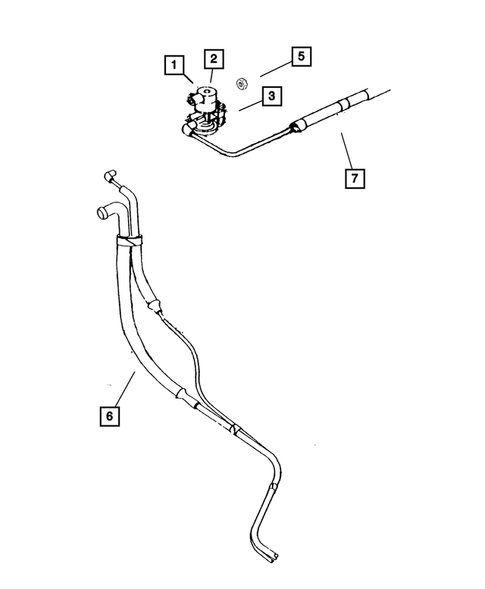 Emission Harness for 2003 Dodge Dakota #1