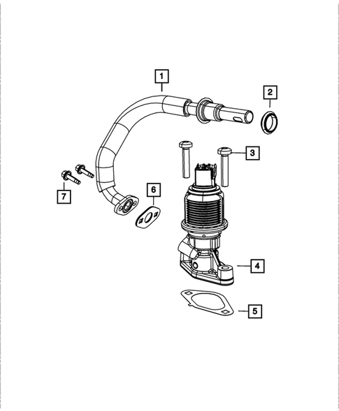 EGR System for 2010 Jeep Grand Cherokee #0