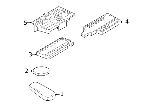 Keyless Entry Components for 2022 Porsche Macan #0