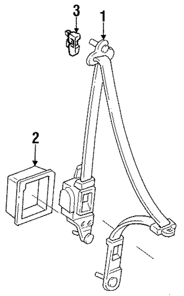 4816SM1A02ZA - : Outer Belt for Honda Image