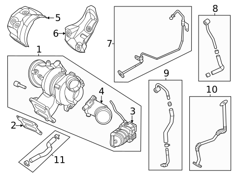 Turbo Charger for 2025 Hyundai Sonata #0