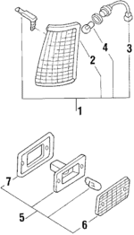 26130D3300 - : Park/Marker Lamp for Nissan Image