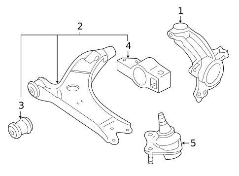 Suspension Components for 2006 Volkswagen GTI #0