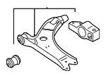 1K0407151AC - Suspension: Control Arm for Volkswagen: Eos, Golf, Golf R, GTI, Jetta, R32 Image