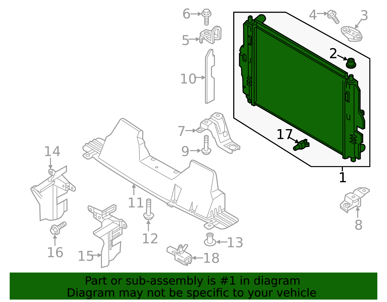 P51P-15-200 - Radiator Assembly 2016-2025 Mazda MX-5 Miata | Mazda Parts.US