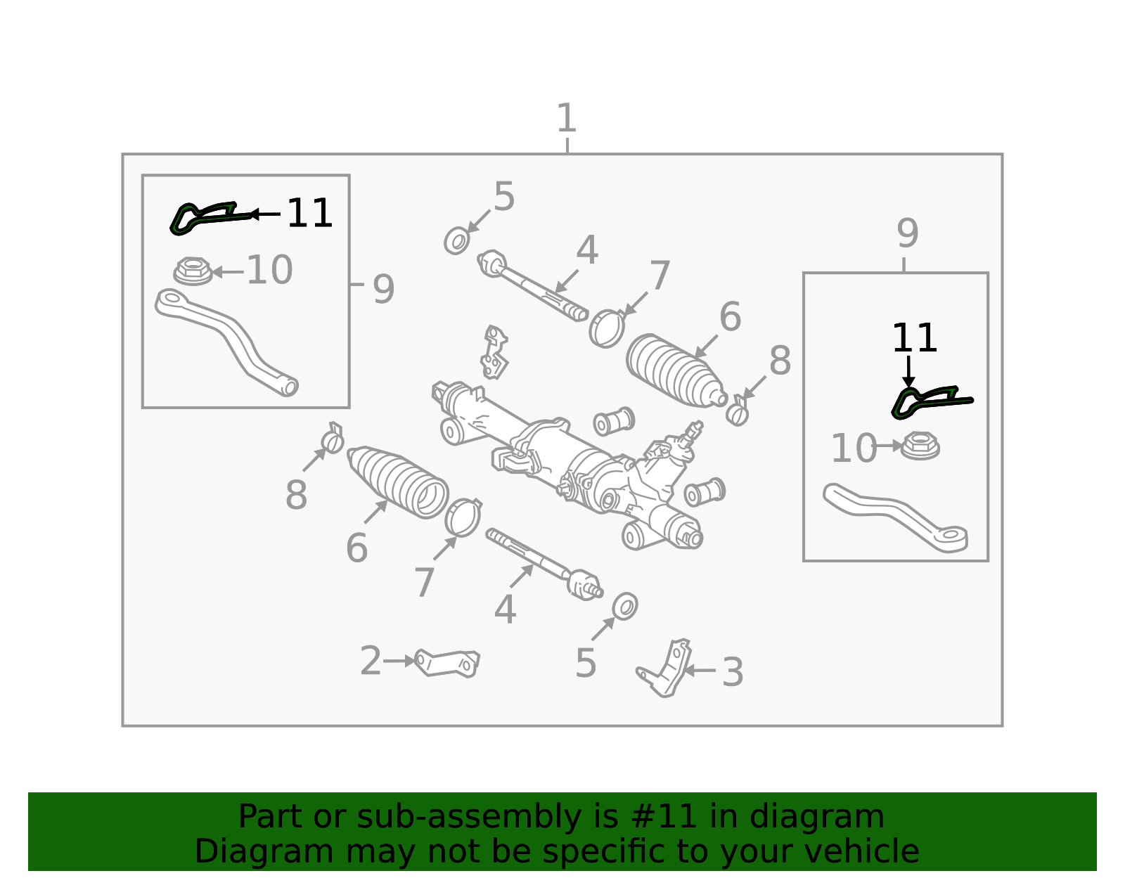 2006-2025 Lexus Steering Tie Rod End Cotter Pin 90468-16039 | OEM