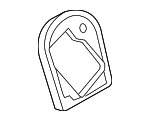 3C1857371A9B9 - Body: Retainer Plate for Volkswagen: CC, Passat Image