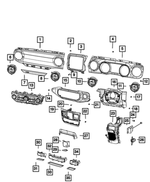7EV05DX9AB - : Center Stack for Mopar Image