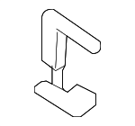 75188ET030 - Body: Mount Bracket for Nissan Image