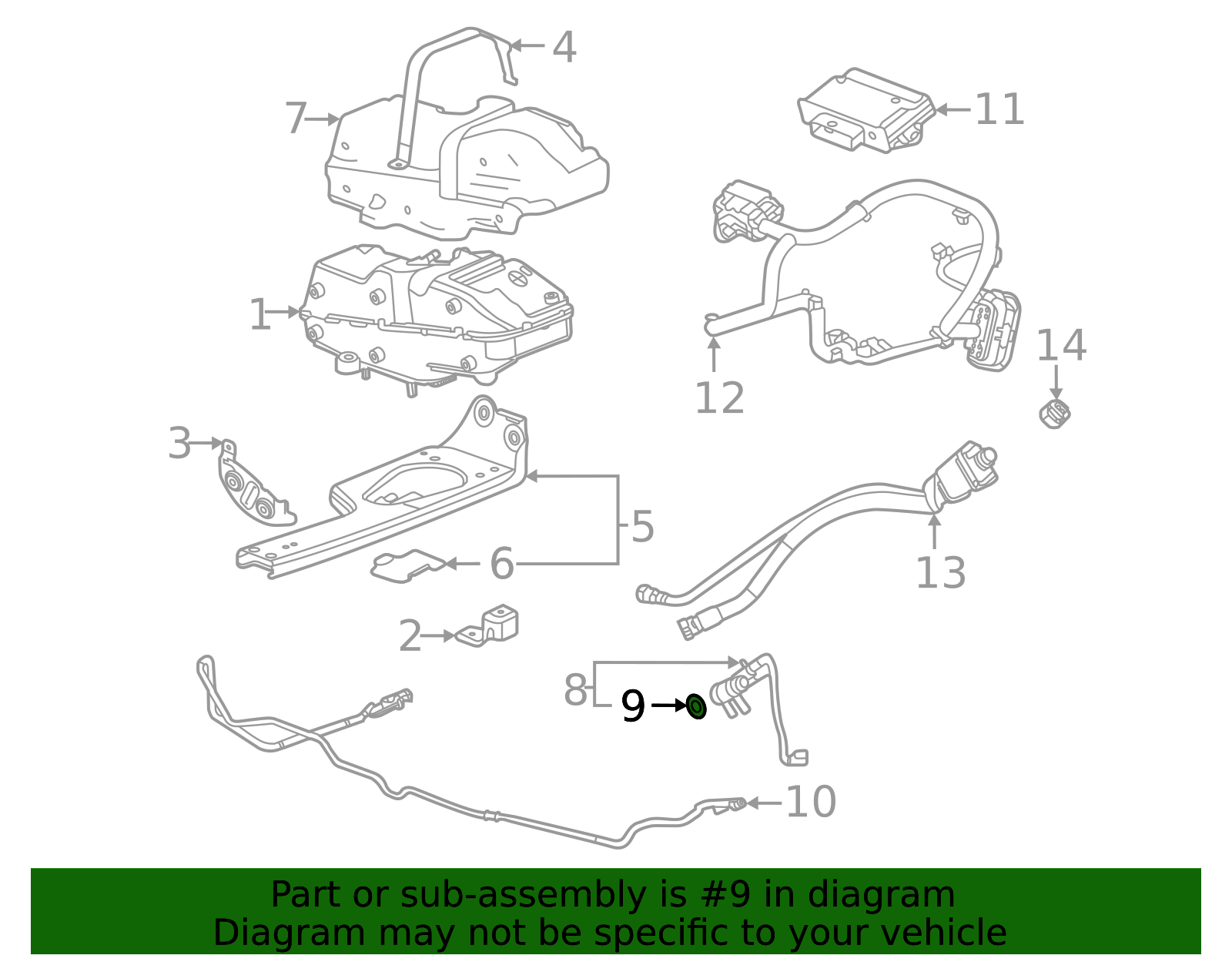 2020-2026 GM Exhaust System Front Gasket 12671767 GM | GMPartsDirect.com