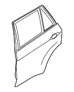 41527198161 - Body: Door Shell for BMW: X6 Image