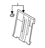 7920760090C0 - : 2010-2023 Lexus GX460 - Seat Back Panel for Lexus: GX460 Image