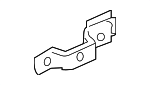 6L8Z78219B40A - Body: Door Handle Reinforcement for Mercury: Mariner Image