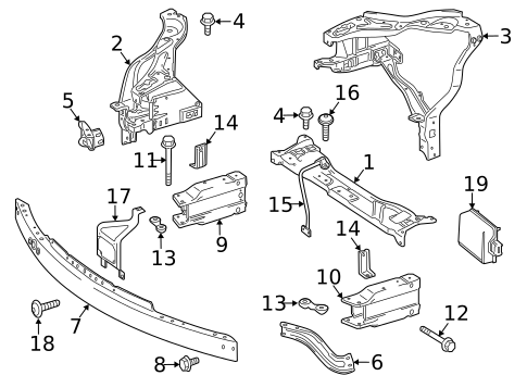 Radiator Support for 2025 Mercedes-Benz CLE 300 #2