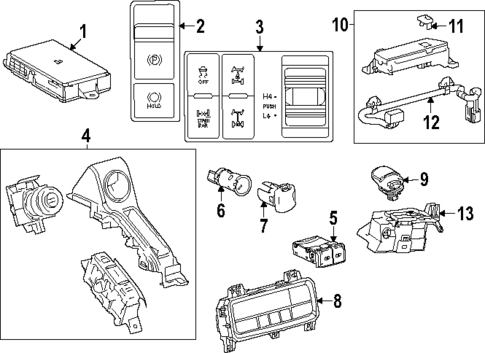 Electrical Components for 2025 Toyota Land Cruiser #0