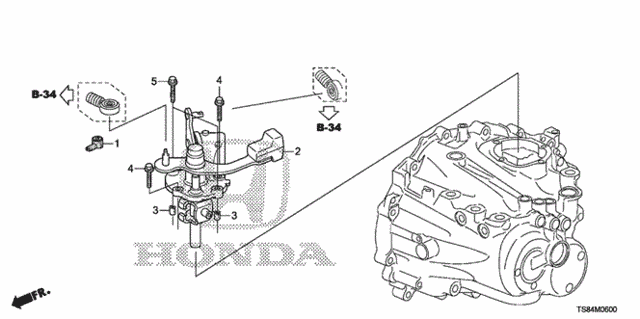 MT Shift Arm - Shift Lever (1.8L) for 2012 Honda Civic #0