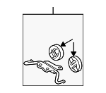 1750950030 - : 2006-2011 Lexus - Rear Hanger for Lexus: GS300, GS350, GS430, GS450h, GS460 Image