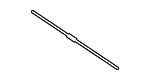 LR154776 - Body: Wiper Blade for Land Rover: LR3, LR4, Range Rover Sport Image