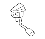 LR048615 - Body: Windshield Hood Nozzle for Land Rover: LR3, LR4, Range Rover Sport Image