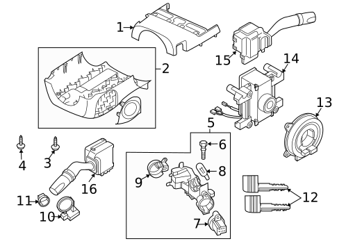 Anti-Theft Components for 2011 Mazda CX-9 #0