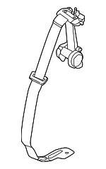 LC3Z26611B68BA - Electrical: Seat Belt Lap And Shoulder Belt for Ford: F-250 Super Duty, F-350 Super Duty, F-450 Super Duty Image