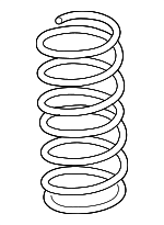 54010EA061 - Suspension: Spring for Nissan: Xterra Image