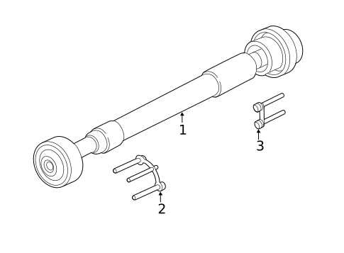 Drive Shaft for 2020 Ford F-150 #1
