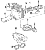 1770046230 - Engine: Air Cleaner Assembly for Lexus: SC300 Image