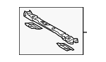 5321812901 - Body: Lower Tie Bar for Toyota Image